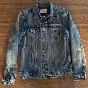 AllSaints - Classic Denim Koma Jacket - Washed Blue - Size Medium - M